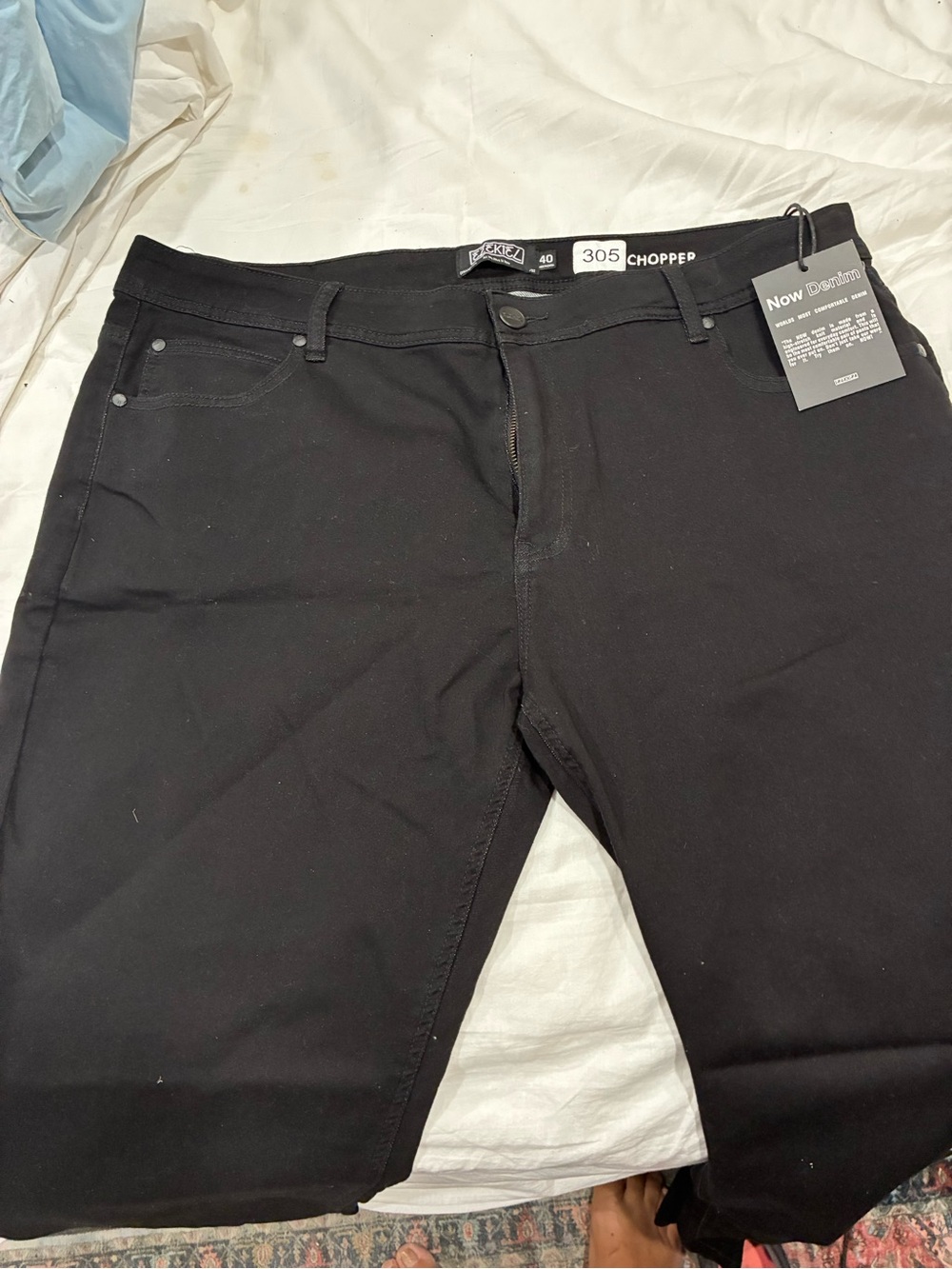 Men’s Black Jeans - Now Denim